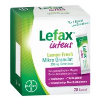 LEFAX intens Lemon Fresh Mikro Granul.250 mg Sim.