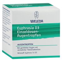 EUPHRASIA D 3 Einzeldosen-Augentropfen