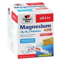 DOPPELHERZ Magnesium+B Vitamine DIRECT Pellets