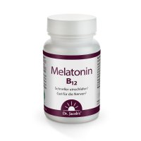 Dr. Jacob's Melatonin B12 60 Lutschtabletten 1 mg vegan