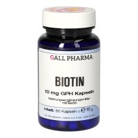 BIOTIN 10 mg GPH Kapseln