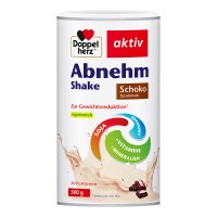 DOPPELHERZ Abnehm Shake Schoko Pulver