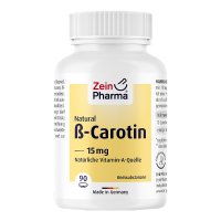 BETA CAROTIN NATURAL 15 mg Weichkapseln ZeinPharma