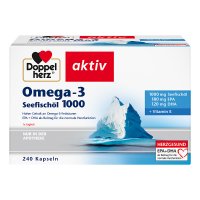 DOPPELHERZ Omega-3 Seefischöl 1000 Kapseln