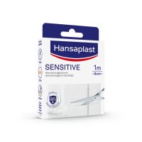 HANSAPLAST Sensitive Pflast.hypoallergen 8 cmx1 m