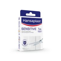 HANSAPLAST Sensitive Pflast.hypoallergen 6 cmx1 m