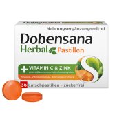 DOBENSANA Herbal Honiggeschm.Vit.C & Zink Pastil.