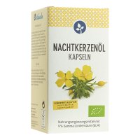 NACHTKERZENÖL 500 mg Kapseln Bio vegan