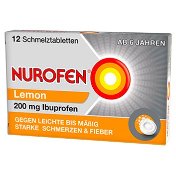 NUROFEN 200 mg Schmelztabletten Lemon