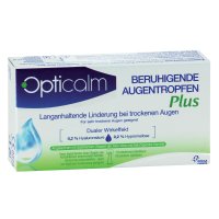 OPTICALM beruhigende Augentropfen Plus in Einzeld.